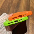 thumbnail image 5 of ML Fashion Solid Color Simple Couples Phone Case For iPhone 15Pro Max 11 12 13 14 Pro Max Candy Color Silicone Soft TPU Back Cover, 5 of 5