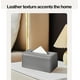 thumbnail image 4 of Fiudx Ofertas Del Día Caja De Pañuelos Para El Hogar, Sala De Estar, Mesa De Centro, Caja De Papel Innovadora, Caja De Pañuelos De Sensación Premium, Textura De Cuero, Accesorios Para El Hogar, Artíc, 4 of 6