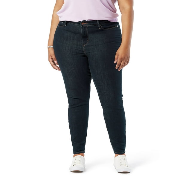 Signature by Levi Strauss & Co. Women's Plus Size High Rise Skinny Jeans -  
