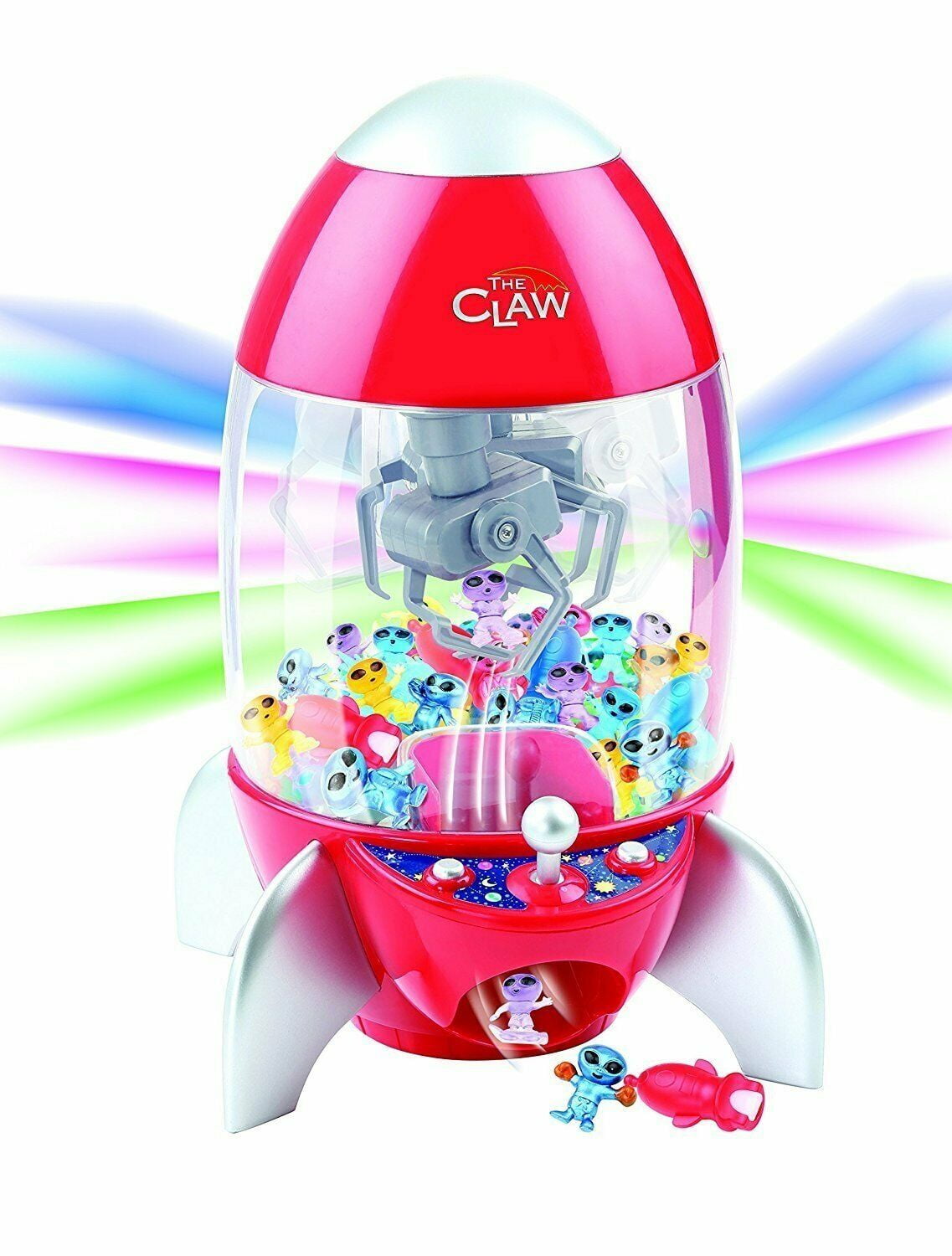 electronic claw toy grabber machine with led lights