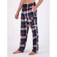 thumbnail image 2 of Hanes Men's Flannel Lounge Pajama Pants with Cargo Pockets, Sizes S-XL, 2 of 6