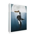 thumbnail image 4 of Canvas Wall Art - Bykammille  'Orca' Wall Art for Living Room, Bedroom, or Office Décor by Trademark Fine Art - 14 x 19 Inches - 14x19, 4 of 4