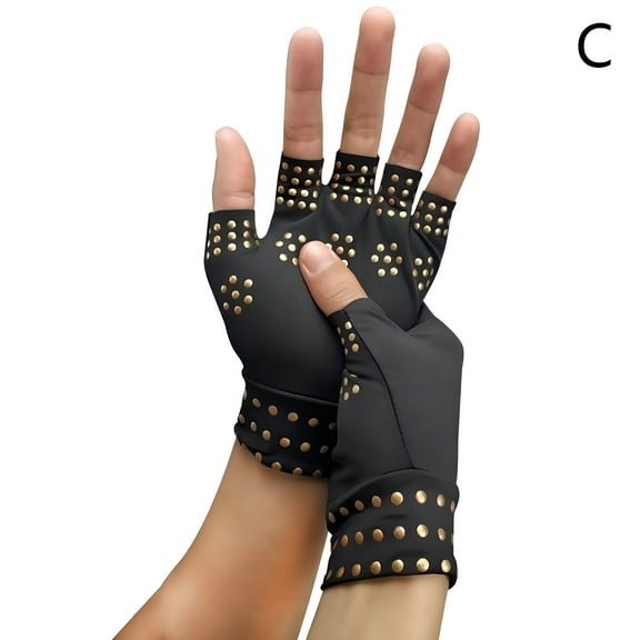 XIRQI Magnetic Gloves Arthritis Therapy Support Pressure Heal Pain Joint Relief
