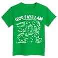 thumbnail image 4 of Staki Toddler Shirts Boys Short Sleeve Summer Crewneck Kids T-Shirts Top Boys Tee 2-9Y 10-14Y(Green,5-6 Years), 4 of 4