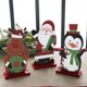 thumbnail image 5 of Christmas Gifts Reindeer Snowman Santa Claus Wood Crafts Xmas Ornaments Merry Christmas Party Home Table Decorations Kerst Gifts, 5 of 5