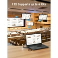 thumbnail image 6 of Lemorele Wireless HDMI Transmitter and Receiver ,1080P HD 656ft Range Wireless HDMI Extender Kit, 5G Wireless Transmission for TuTuplay,for Laptop/Camera/TV Box, 6 of 14