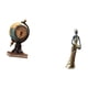 thumbnail image 5 of Figura De Globo Terráqueo, Estatua Moderna, Reloj De Mesa Coleccionable, Adorno Artístico Para Estante, Oficina, Chimenea, Dormitorio, Armario, Estatua De Mujer Tribal Africana, Figura De, 5 of 8