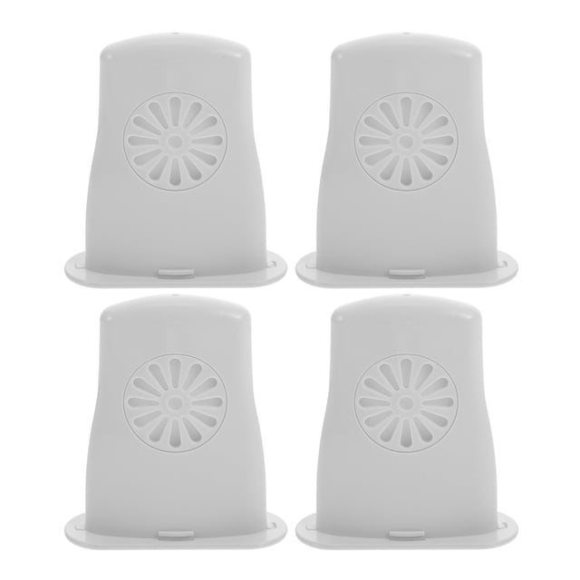 HAMPPLIES 4Pcs Acoustic Guitar Humidifier White ABS Material Prevents Cracking Easy to Install Music Instrument Care