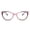 Pink, variant on 2SeeLife Narrow Cat Eye Reading Glasses for Women – Small–Medium Fit, Sturdy Frame, Spring Hinges, Stylish Cateye Readers, Purple, +2.00