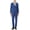 Blue, variant on West End Men's 910951 2-Piece Slim Fit Fine Textured Suit - Blue - 36R