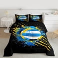 thumbnail image 2 of Castle Fairy Sport Volleyball Full Size Comforter Sets,Graffiti Splash Bedding Sets, 2 of 8