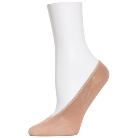 memoi smooth cotton liner | no see socks | shoe liners women | cotton socks mp-003 nude one