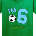 thumbnail image 4 of Inktastic I'm Six Sixth Birthday Soccer Youth T-Shirt, 4 of 5