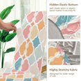 thumbnail image 5 of Yayeee 2 Pack Dining Chair Covers Stretch Parson Chairs Slipcovers Seat Protector, Pink Abstract Pattern, 5 of 6