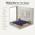thumbnail image 5 of Honeydrill Full Size Air Mattress Inflatable Bed, Blow Up Mattress Camping Sleeping Pad, 5 of 7