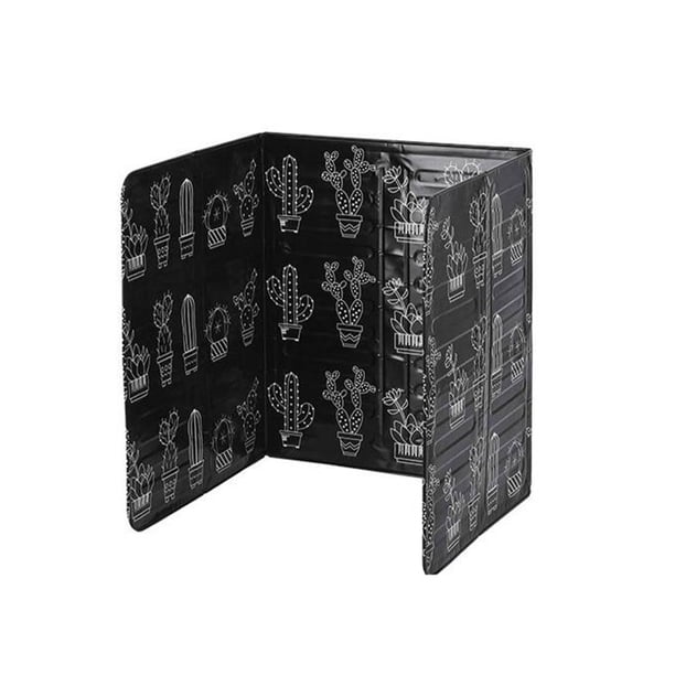 Protector contra salpicaduras de aceite, lámina de aluminio, protección contra salpicaduras, aislamiento térmico Negro