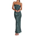 thumbnail image 1 of Vestido Robe moulante pour femme à épaules dénudées et dos nu Vêtements de fête élégants (vert M) Ygjytge Verde T M para Mujer, 1 of 6