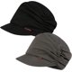 thumbnail image 3 of Gorro holgado para mujer, gorro suave para mamá, gorro con capas, visera, ala de moda, gorro para dormir para niña, gorro para quimioterapia contra el cáncer, 3 of 5