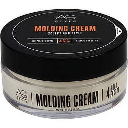 AG Care Molding Cream Sculpt and Style Hair Paste - Lightweight Cream Pomade for Flexible Hold, Texture, and Polished Shine, 2.5 Fl Oz