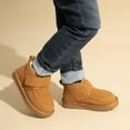 thumbnail image 5 of Kids ankle boots with faux fur lining warm winter walking boots for toddler and little kid, 5 of 6