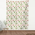 thumbnail image 4 of Tropical Fabric by the Yard Upholstery, Pinnation Monstera Leaf Strelitzia Exotic Plants Warm Climate Elements, Decorative Fabric for DIY and Home Accents, White and Lime Green by Ambesonne, 4 of 5