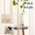thumbnail image 2 of Cortinas transparentes TOAVA DECO, color beige, 213 cm, 2 paneles, 132 x 213 cm, 2 of 8