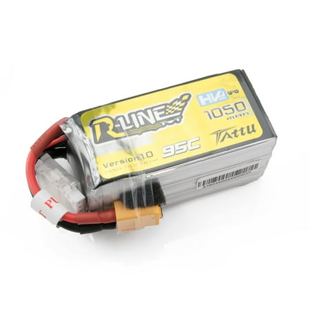 TATTU R-Line 1050mAh 6s 95C Lipo Battery (Best 6s Lipo Battery)