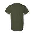 thumbnail image 3 of Fruit of the Loom 5 oz. 100% Heavy Cotton HD Pocket T-Shirt (3931P) Military Green, M, 3 of 5