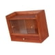 thumbnail image 5 of Organizador de escritorio vintage Gabinete de almacenamiento a prueba de polvo Caja de almacenamiento de escritorio retro Madera para sala de estar, 5 of 9