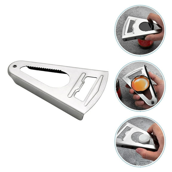Uonlytech Manual Bottle Opener Stainless Steel Restaurant Use 1Set