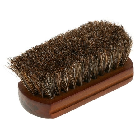 Men's Beard Brush Natural Horse Hair Mustache Shaving Brush Facial Hair Brush Wooden