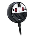 thumbnail image 4 of CyberPower CPS160PPB2U - 160W Black/Red Power Inverter with 2 AC Outlets, 1 USB Port, and 4 ft Cord, 4 of 12