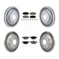 thumbnail image 1 of Transit Auto Front Rear Coated Disc Brake Rotors and Ceramic Pads Kit for Car Honda Civic KGC-100725, 1 of 11
