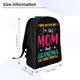 thumbnail image 3 of Dios me regaló dos títulos: mamá y abuela, mochilas escolares para estudiantes, mochila de viaje, bolso para portátil, bolso de hombro para hombre y mujer., 3 of 5