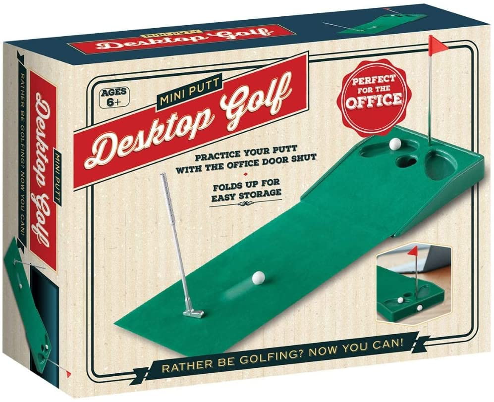 Desktop Mini Golf Game Indoor Mini Golf Set for Home, Office Relaxing ...