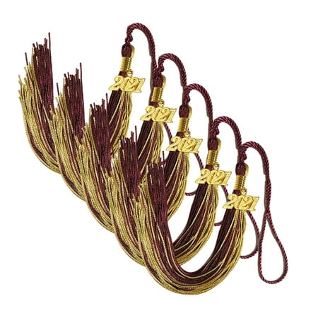 

TFDZ Office Items Office Essentials Academic Grade Graduation Tassels With 2021 Gold Pendants Graduation Grade Tassels B
