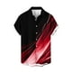 thumbnail image 2 of Blusa y camisa de manga corta con cuello vuelto para hombre, cárdigan ligero de manga corta con botones y cuello vuelto, camisa de manga corta con cuello vuelto, blusa de poliéster para hombre, 2 of 4