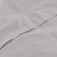 thumbnail image 3 of Unique Bargains 2 Pack 300TC Cotton Solid Pillowcases Silver Gray 19" x 29", 3 of 5