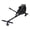 Black, variant on Dapmiu Heavy-Duty Hoverboard Go-Kart Kit | All-Terrain Ready | Adjustable Length 30.3"–34.6" | Fits 6.5"–10" Hoverboards (Black)