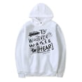 thumbnail image 2 of Sudaderas con capucha de ensueño para quien quiera escuchar sudaderas unisex moda divertida casual ropa de calle, 2 of 4