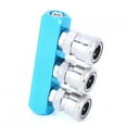thumbnail image 3 of Aluminum Alloy Pneumatic Connector Manifold Fitting, Quick Connect Socket, Small Disconnect Tools For Air Compressor Quickly Connect Overhead Lines, 3 of 8
