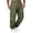 c01Green, variant on Casual Cargo Pants for Men Windproof Multiple Pockets Hiking Tapered Pants Workout Running Sweatpants Jogger Trousers Green L