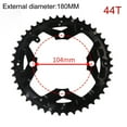 thumbnail image 1 of 104BCD 22T 32T 42T 44T Narrow Wide Bike MTB Chainring Single Tooth Chain Ring, 1 of 5