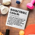 thumbnail image 5 of Zomyto 5"x5" Basketball Coach Gifts, Basketball Coach Appreciation Thank You Gifts, Basketball Coach Retirement Christmas Birthday Gifts, Basketball Coach Gifts from Team, Wooden Box Sign, 5 of 5