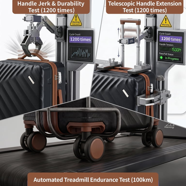 Rosamo 6-Piece Hardshell Luggage Set, Expandable TSA Lock photo 8