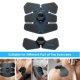 thumbnail image 1 of Pegatinas de masaje de Tóner para entrenamiento Abdominal estimulador muscular inteligente Likrtyny EMS entrenador para hacer ejercicio decoración cómoda, 1 of 9