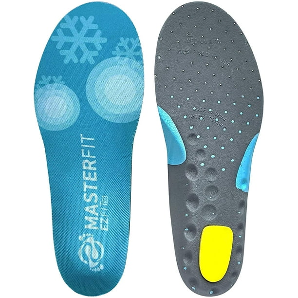 Masterfit EZFit QF Snow regular Volume Insoles for Ski & Snowboard