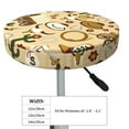 thumbnail image 4 of Disketp Wild West Cowboy Funda Redonda para Taburete, Funda de Cojín para Silla de Bar Suave y Elástica-14 inch, 4 of 7