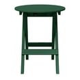 thumbnail image 2 of WestinTrends Malibu HDPE Outdoor 24.5 Inch Round Portable Folding Patio Dining Table, Dark Green, 2 of 15