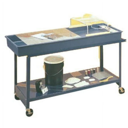 Hubbard Scientific 915 Hydro-Geology Stream Table Set with Pump in Black